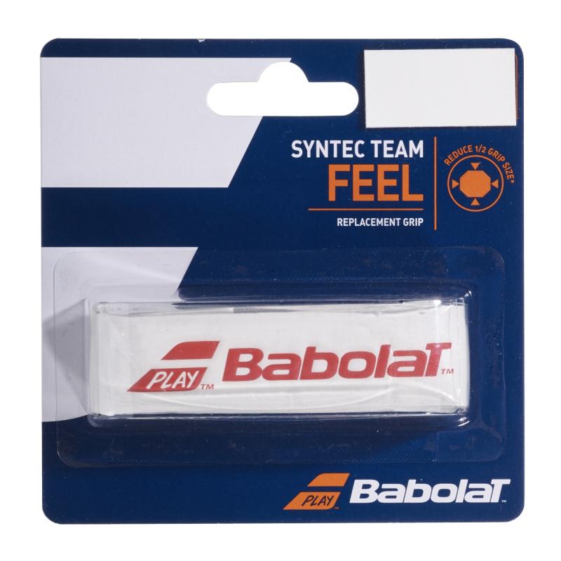 Намотка базовая грип Babolat SYNTEC TEAM Х 1 белый/красный