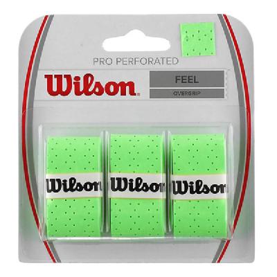 Намотка овегрип Wilson Pro Overgrip Perforated Green