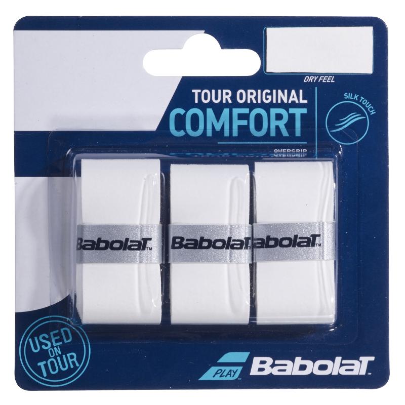 Намотка овергрип Babolat Tour Original x3 белый