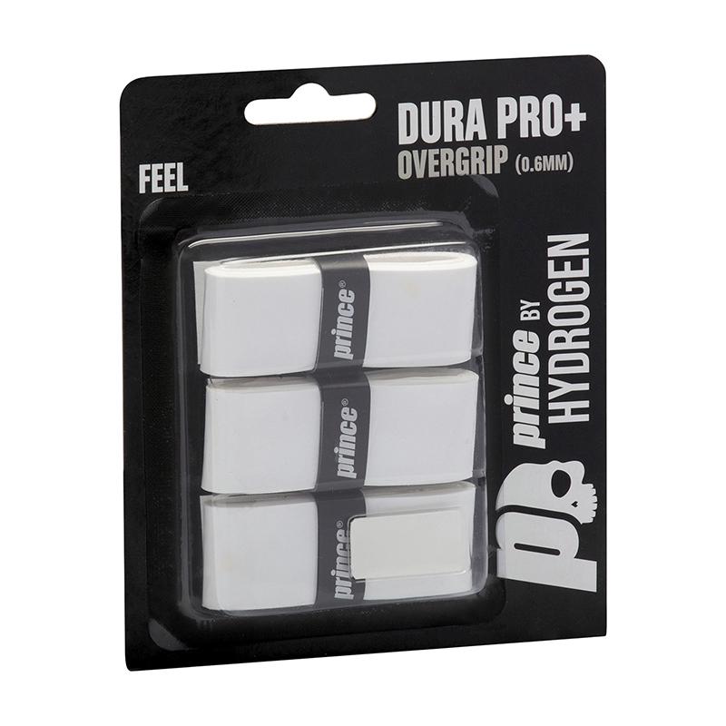 Намотка овергрип Prince by Hydrogen Dura Pro+ White 3 штуки