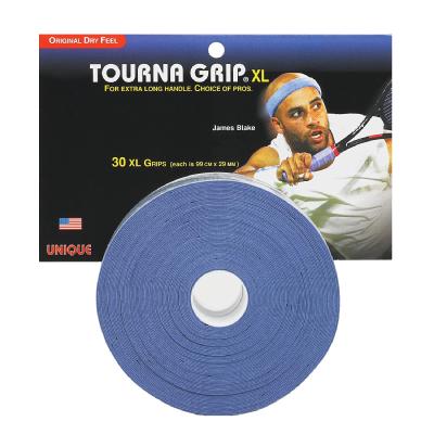 Намотка овергрип UNIQUE Tourna Grip впитывающая (голубая) 30 намоток
