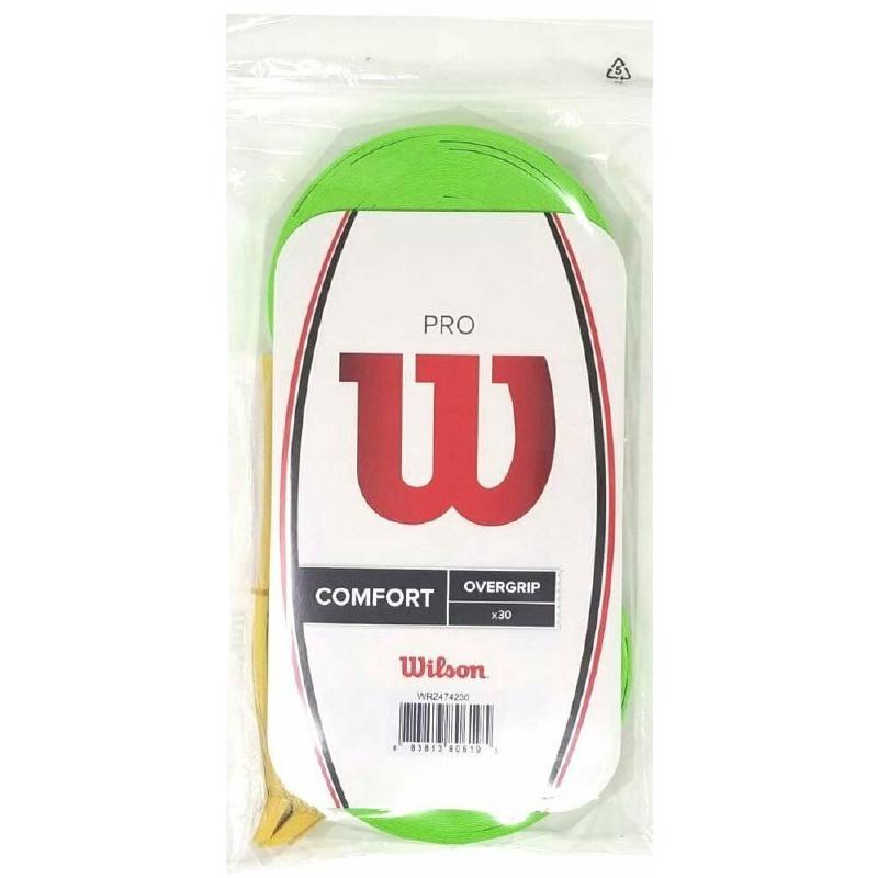 Намотка овергрип Wilson Pro Overgrip 30 шт Green