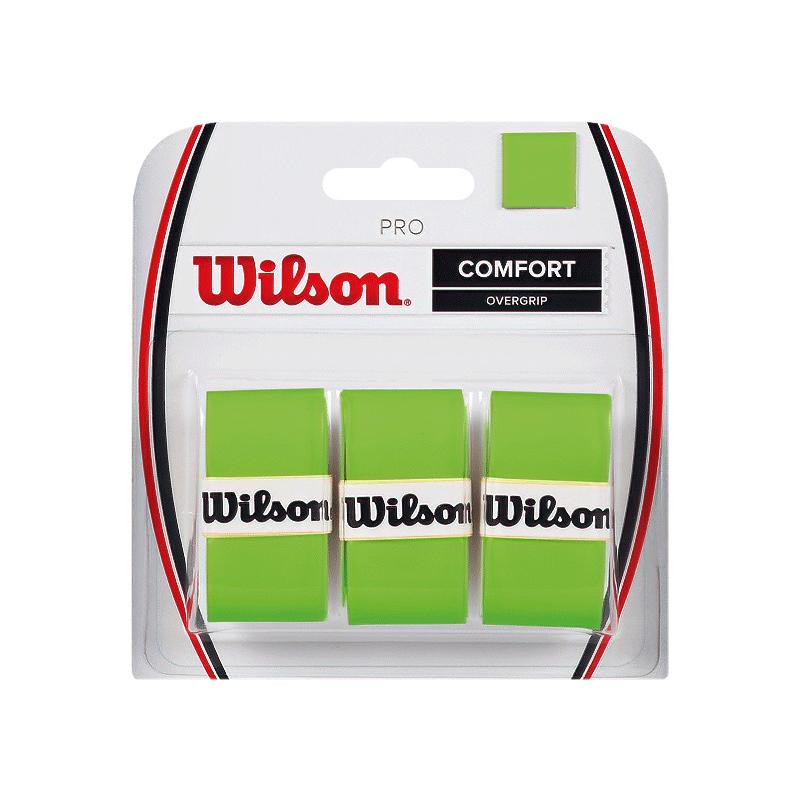 Намотка овергрип Wilson Pro Overgrip 3 шт Green