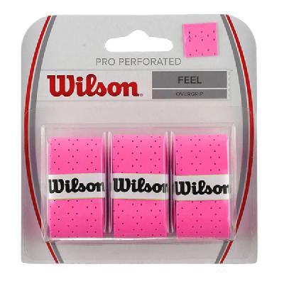 Намотка овергрип Wilson Pro Overgrip Perforated Pink