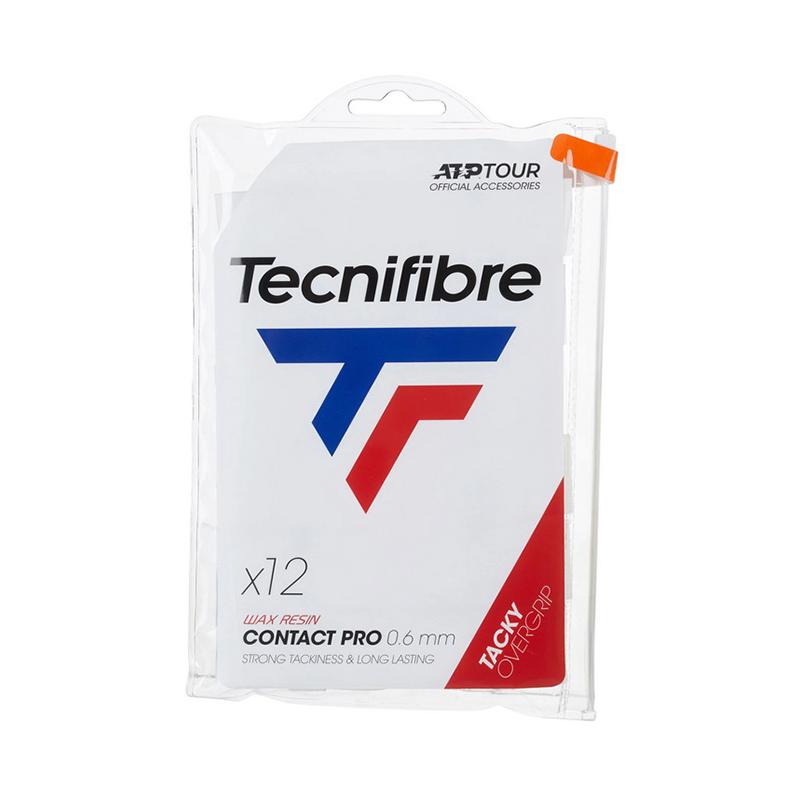 Намотка овергрип Tecnifibre Pro Contact Белая 12 штук