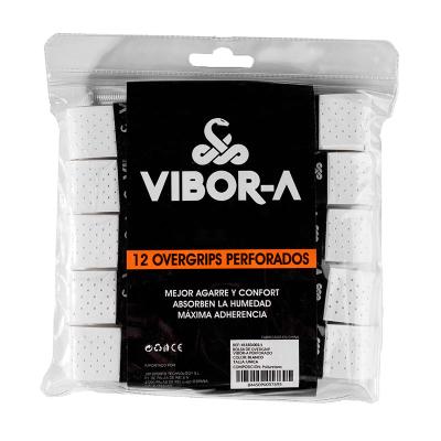 Намотки для падела VIBOR-A Perforaded White 12 штук