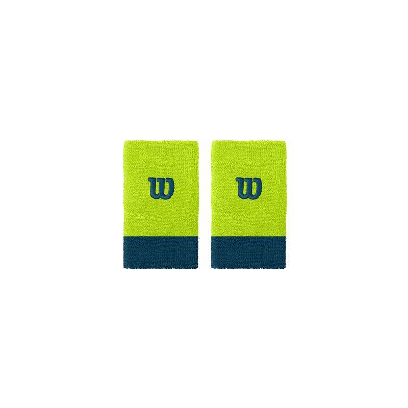 Напульсники Wilson Extra Wide Lime