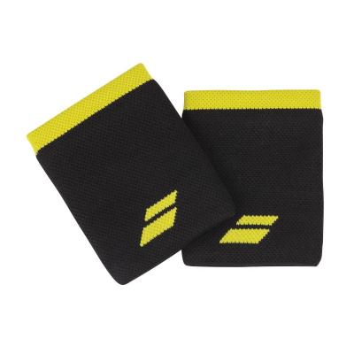 Напульсник Babolat Logo Jumbo Black Yellow