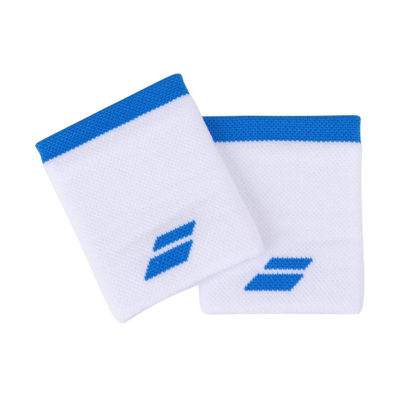 Напульсник Babolat Logo Jumbo White Blue