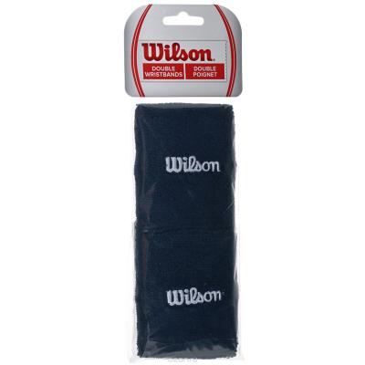 Напульсник Wilson Double Wristbands 5" Черный