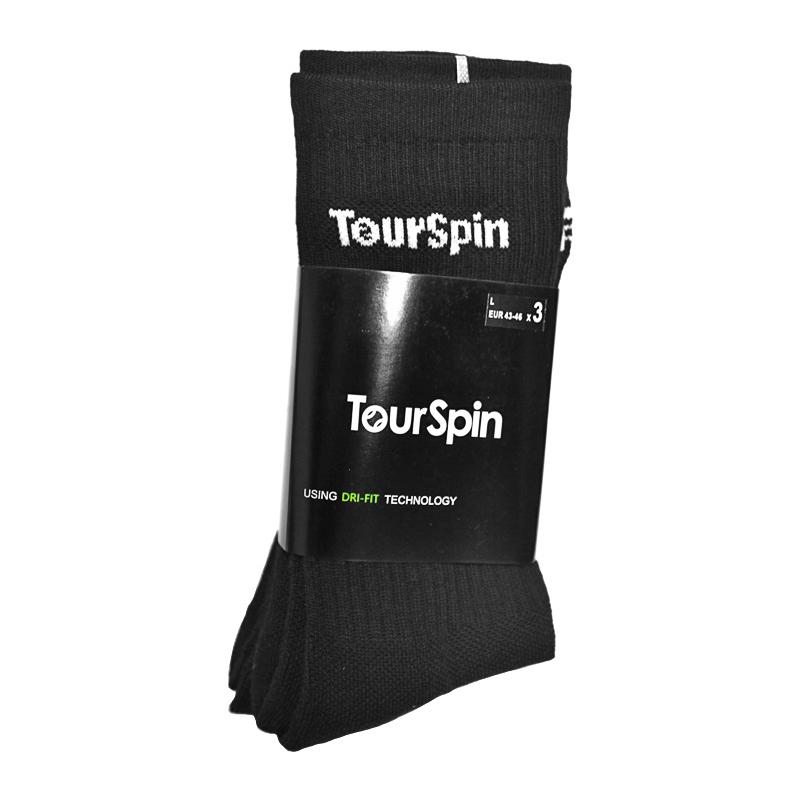 Носки TourSpin Long 3pair (Черный)