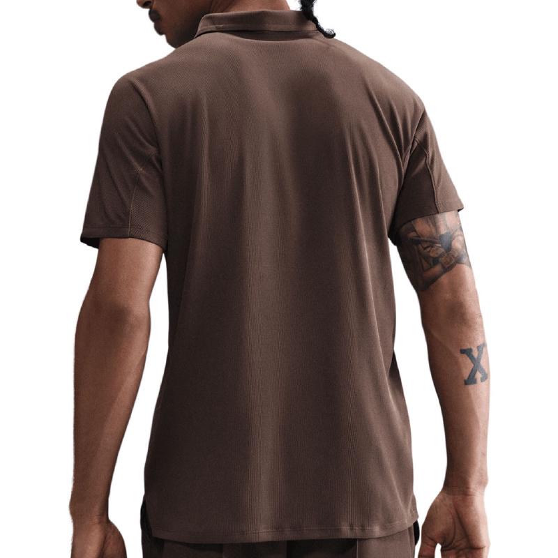 Поло мужское Nike Advantage Slam Polo - Baroque Brown