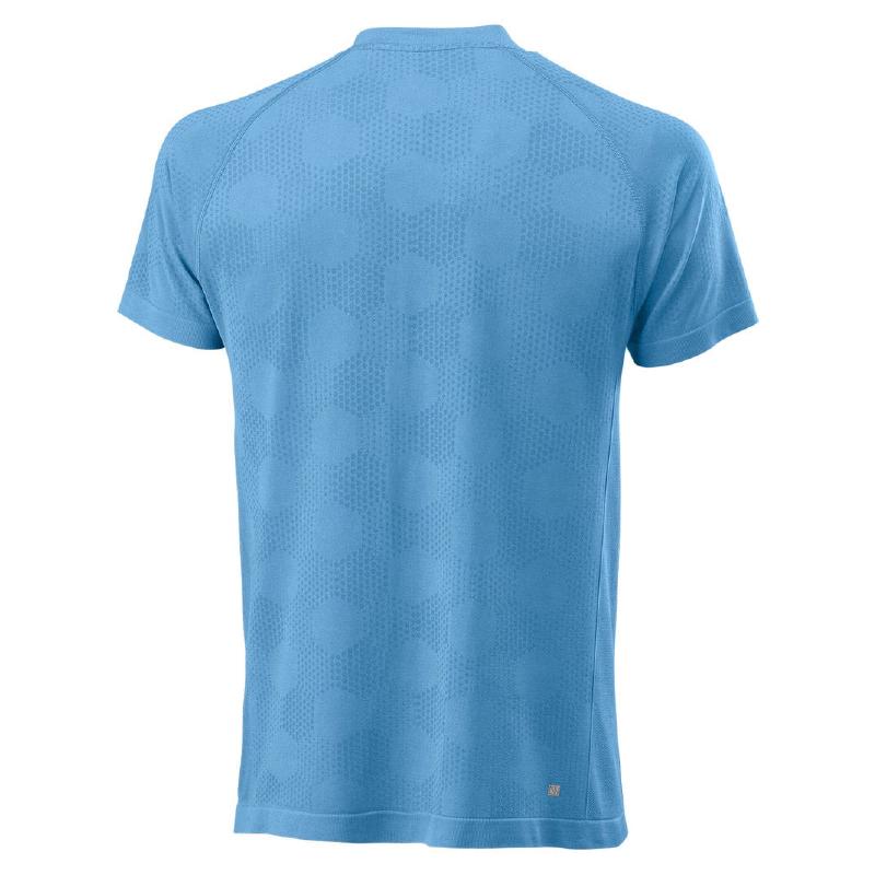 Поло Wilson Power Seamless Henley M (Coastal Blue)