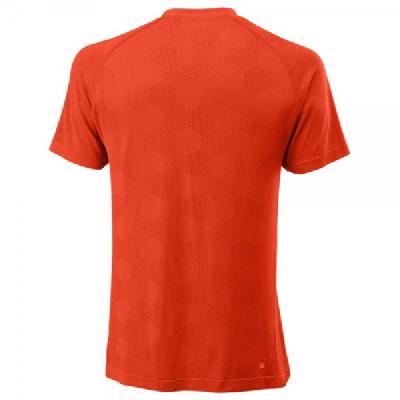 Поло Wilson Power Seamless Henley M (Tangerine Tango)