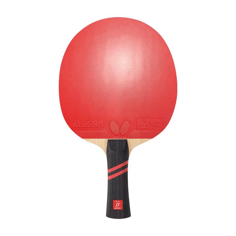 Ракетка для настольного тенниса сборная Butterfly Timo Boll Fortissimo, накладки Rozena
