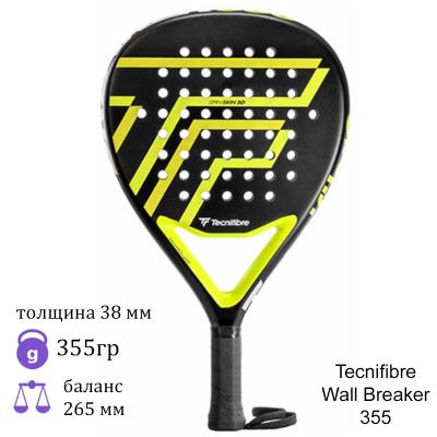 Ракетка для паддл Tecnifibre Wall Breaker 355