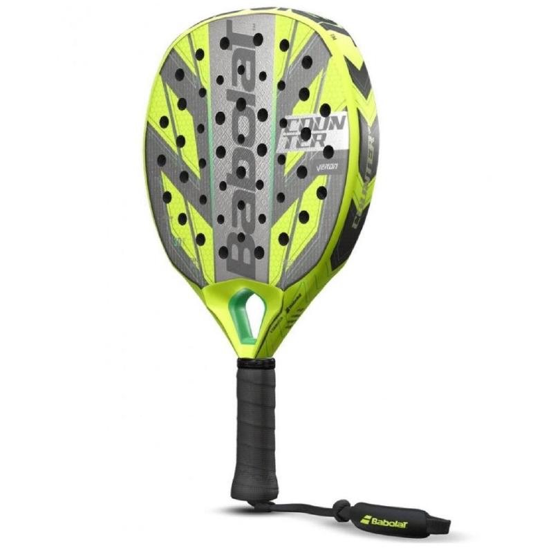 Ракетка для падела Babolat Counter Veron - Yellow/Black