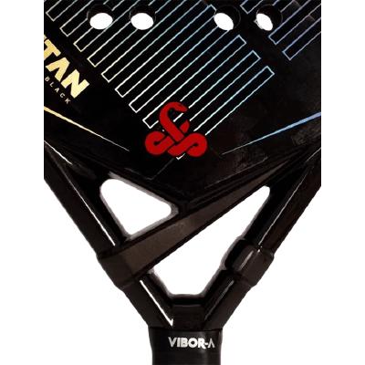 Ракетка для падела Vibor-A Titan 15K Black Twill 2026