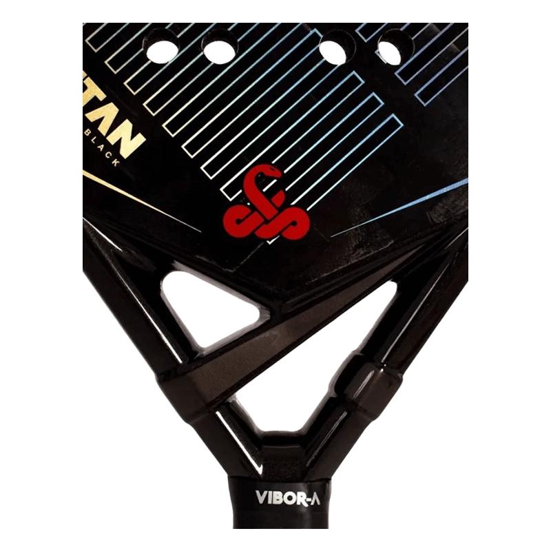 Ракетка для падела Vibor-A Titan 15K Black Twill 2026