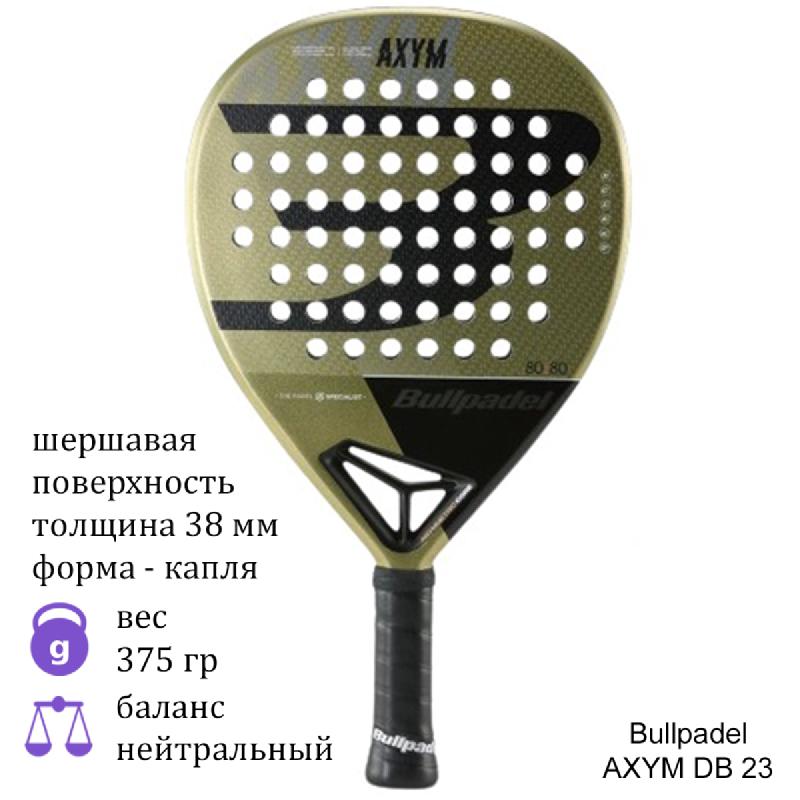 Ракетка для падел Bullpadel AXYM DB 23 Green