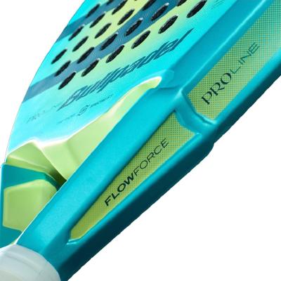 Ракетка для падел Bullpadel Flow Woman Turquoise/Neon Yellow (2025)