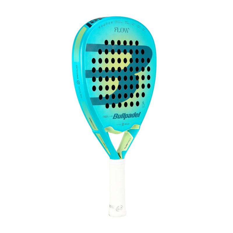 Ракетка для падел Bullpadel Flow Woman Turquoise/Neon Yellow (2025)