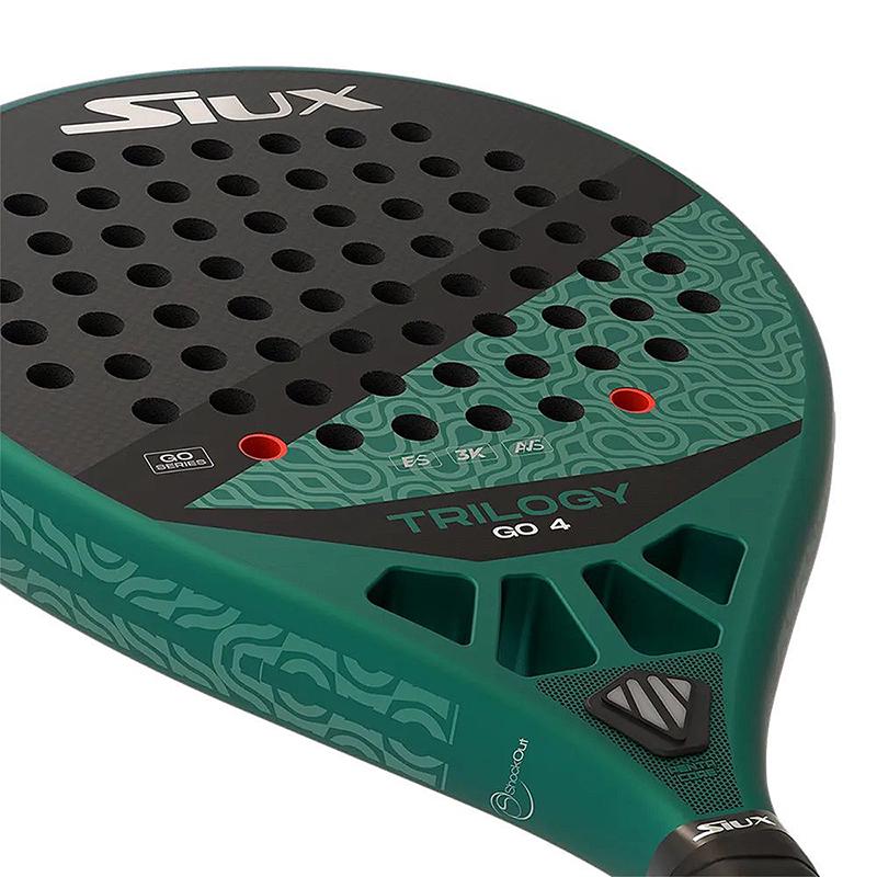 Ракетка для падел Siux Trilogy Go 4 Dark Green/Black