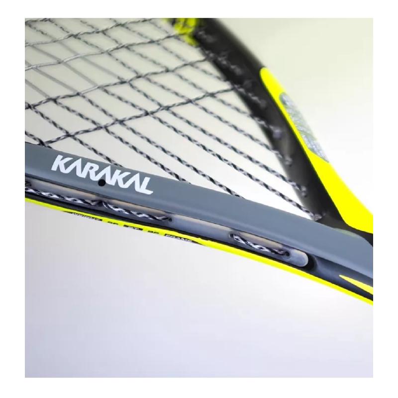 Ракетка для сквоша Karakal RAW 120 2021 Black/Grey/Yellow