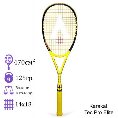 Ракетка для сквоша Karakal Tec Pro Elite