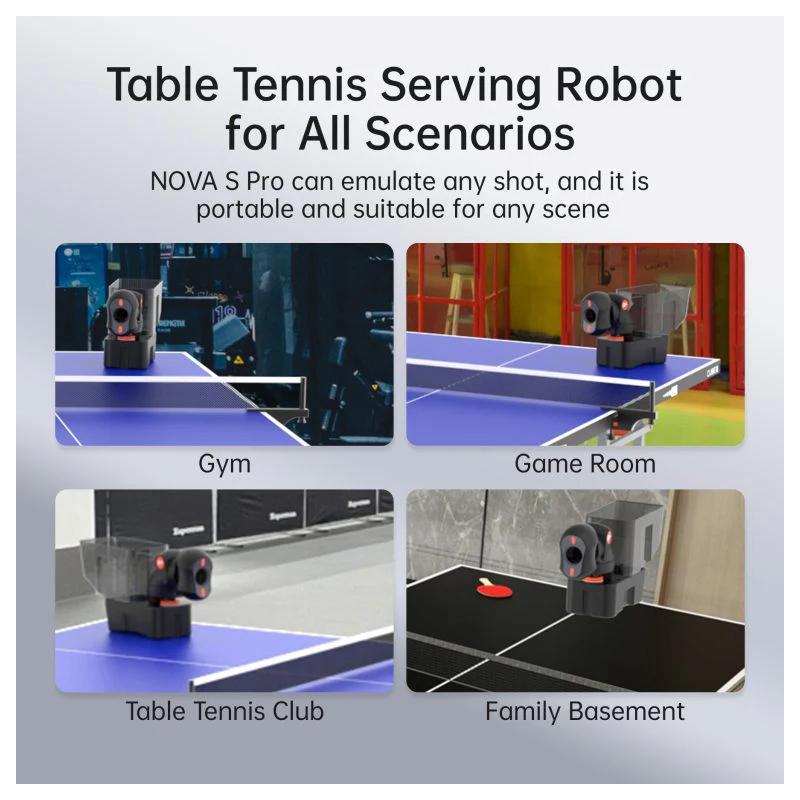 Робот для настольного тенниса Pongbot Nova S Pro