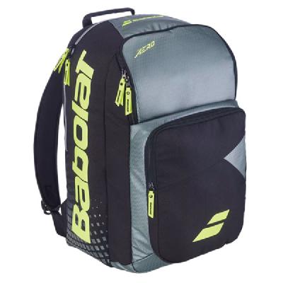 Рюкзак Babolat Pure Aero Metallic Grey/Black/Fluo Yellow