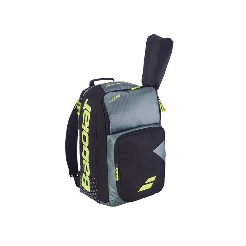 Рюкзак Babolat Pure Aero Metallic Grey/Black/Fluo Yellow