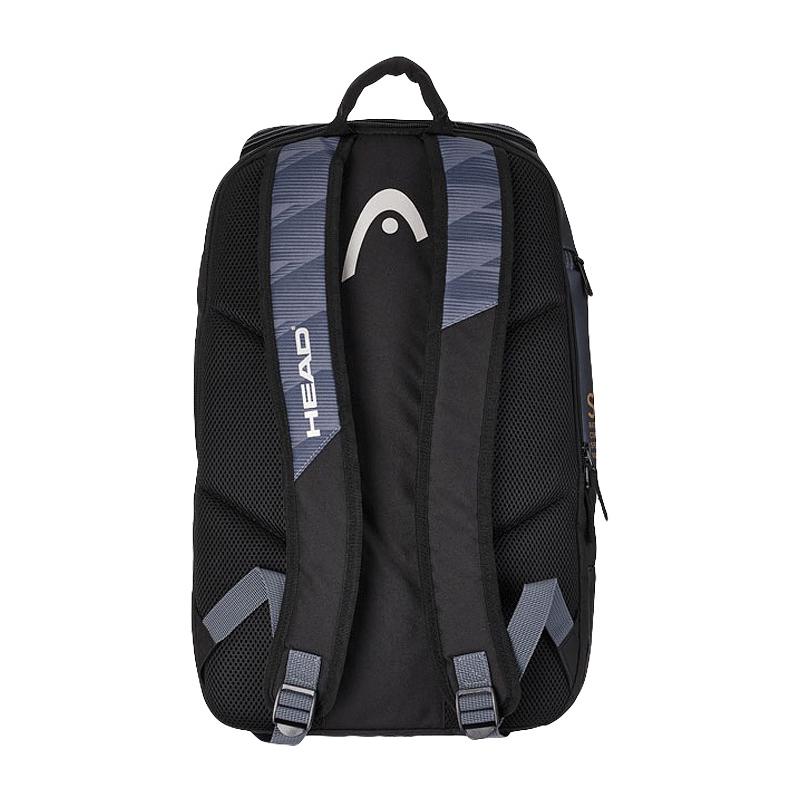 Рюкзак Head Djokovic Backpack 2022 (Серый/Черный)