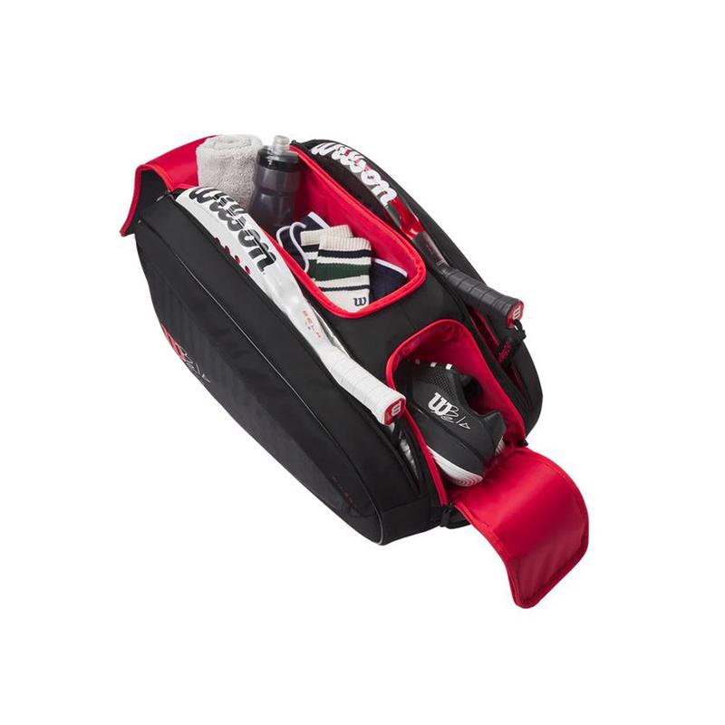 Сумка для падела Wilson Bela Super Tour Black/Red