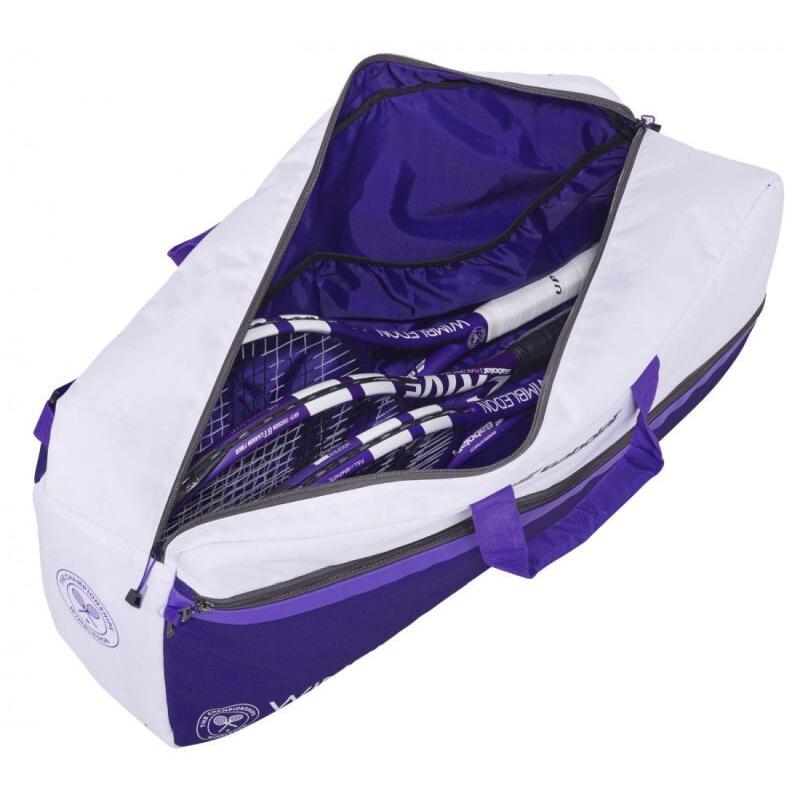 Сумка Babolat Duffle M Wimbledon (Белый/Фиолетовый 167)