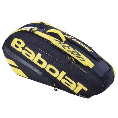 Сумка Babolat Pure Aero x6 (Желтый/Черный 191) 2021 на 6 ракеток