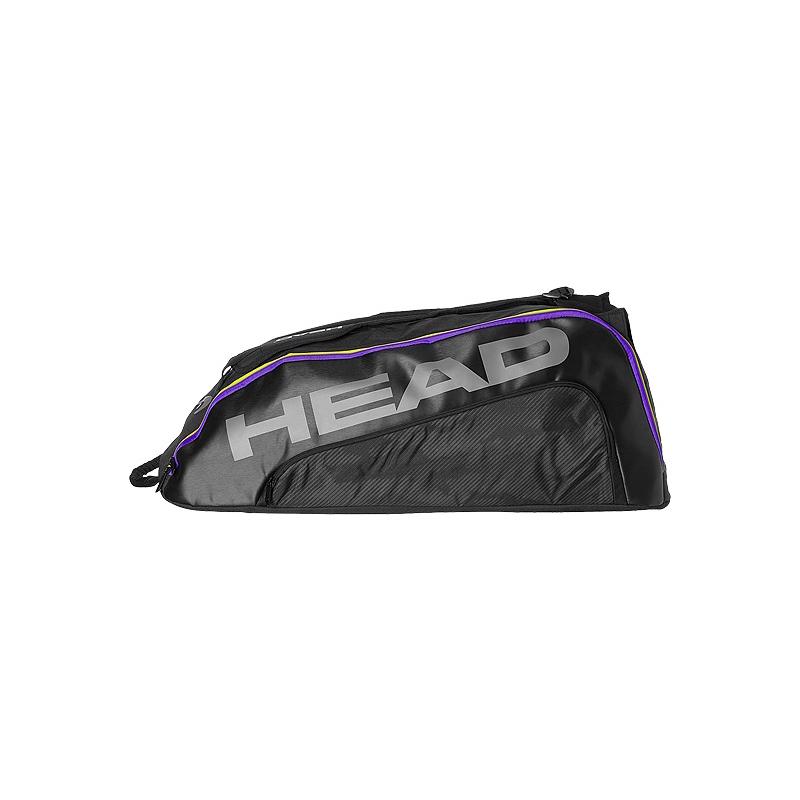 Сумка Head Tour Team 9R Supercombi 2021 (Черный/Фиолетовый/Желтый)