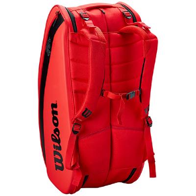 Теннисная сумка Wilson Federer DNA 12 Racket Bag 2020 Infrared