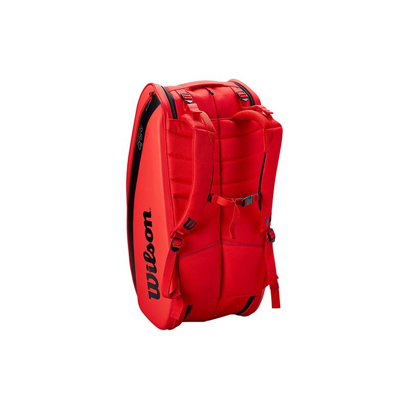 Теннисная сумка Wilson Federer DNA 12 Racket Bag 2020 Infrared