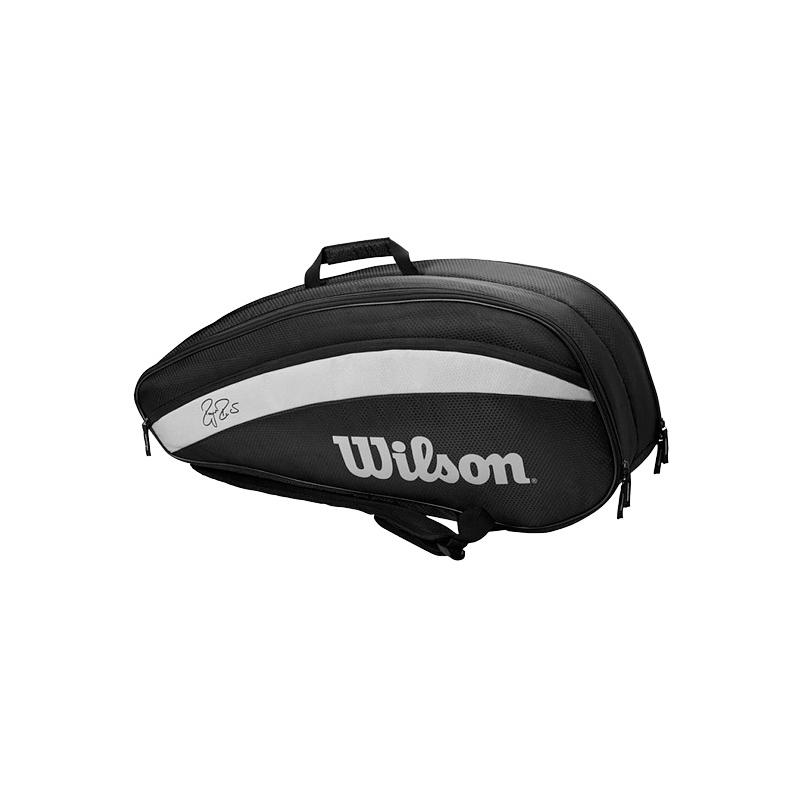 Сумка Wilson Roger Federer Team 6R (Черный)