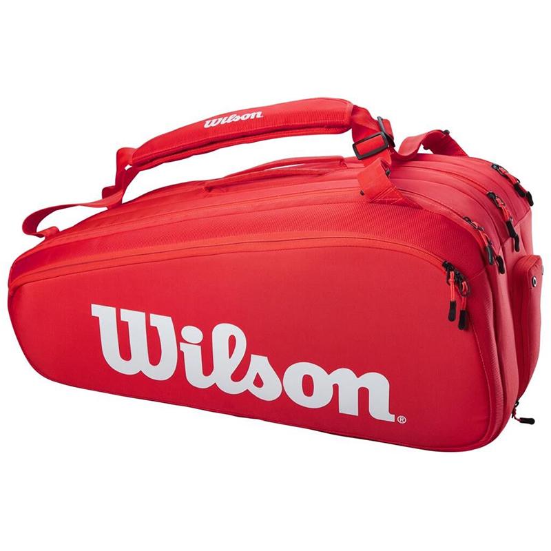 Сумка Wilson Super Tour Red на 15 ракеток