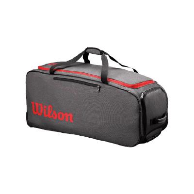 Сумка Wilson Traveler Wheeled Coach Duffel (Серый/Красный)