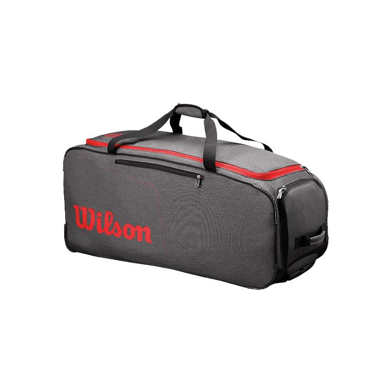 Сумка Wilson Traveler Wheeled Coach Duffel (Серый/Красный)