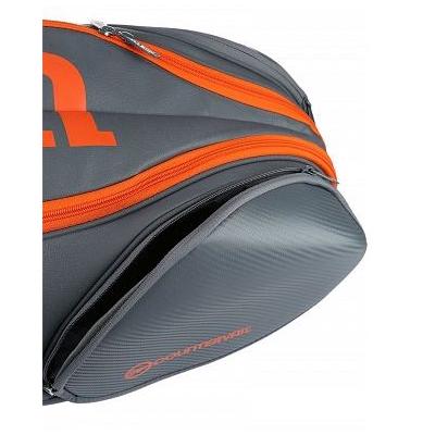 Сумка Wilson Vancouver Burn Grey/Orange на 9 ракеток 2017