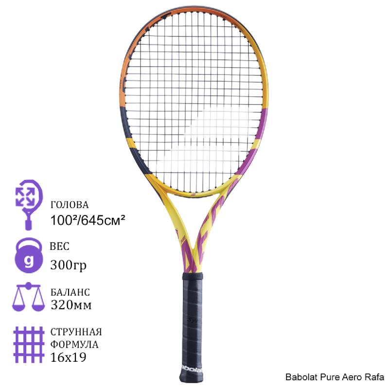 Теннисная ракетка Babolat Pure Aero Rafa