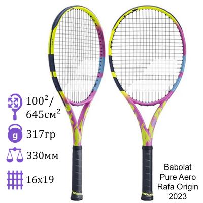 Теннисная ракетка Babolat Pure Aero Rafa Origin 2023