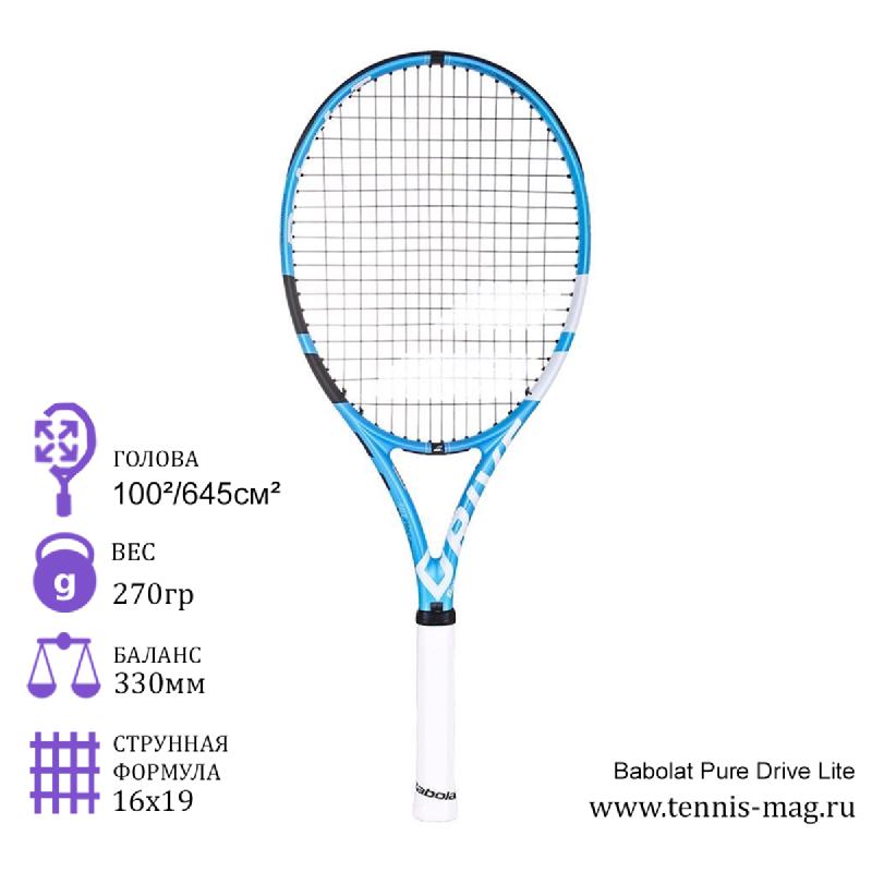 Теннисная ракетка Babolat Pure Drive Lite 2018