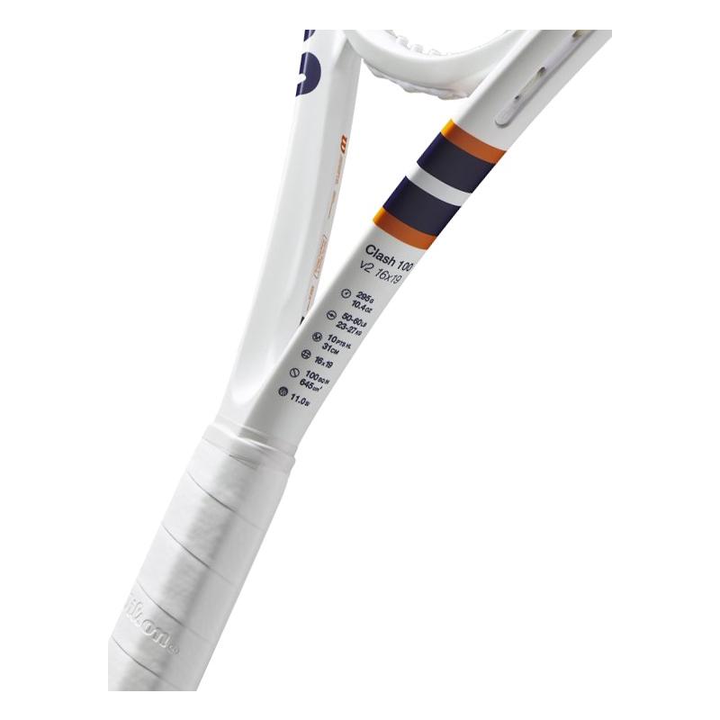 Теннисная ракетка Wilson Clash 100 V2.0 Roland Garros 2023