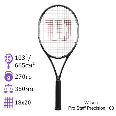 Теннисная ракетка Wilson Pro Staff Precision 103