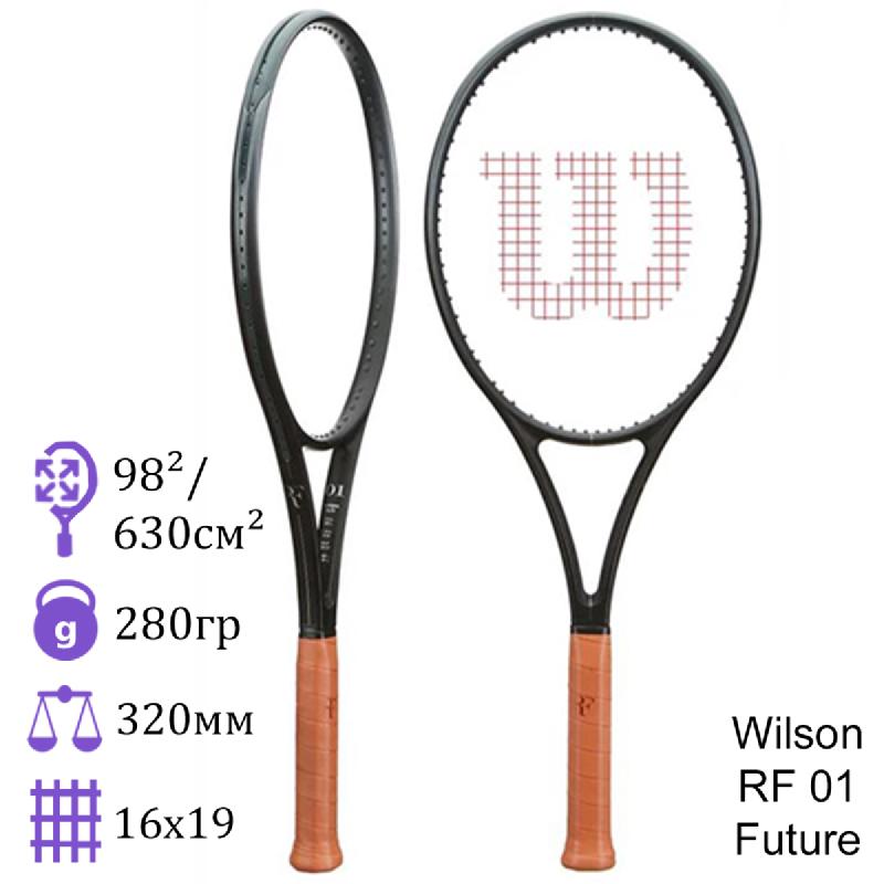 Теннисная ракетка Wilson RF 01 Future